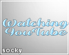 YouTube Sign Blue