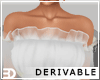 DRV Ruffle Top Bow Skirt