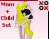 Yellow Mom Swimsuit