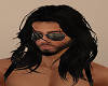 black long hair