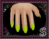 !S! DAINTY HAND - GREEN