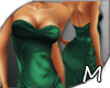 [M] Pregnant dress green