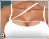 White Ripped Top