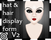 *m Hat+ Hair MannequinV2