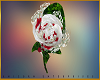 [UE] BOUTONNIERE WHT RED