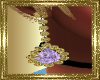 LD~ Purple Diamond Earin