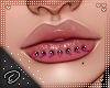 !D! Lips Spike Hot Pink