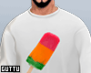 White Popsicle Sweater