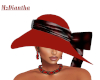 Amour Red/Black hat