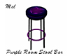 Purple Room Stool Bar 2P