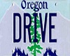 Oregon License Plate