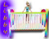 rainbow crib
