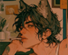 cutout neko boy