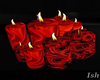  Red Roses Candles