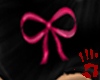 [V] Pink bow