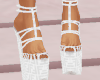! White Fendy Heels