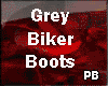 {PB}Biker Boots Grey