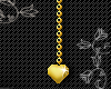[M] Gold Chain Heart Ver