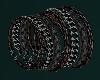 black&brown bracelet