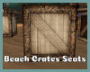 *Beach Crates Seats