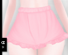 Ⓐ Pink Ruffle Shorts