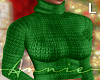 Green Sweater ~ L