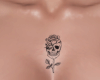 e. skull flower chest ta