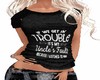 Uncle Trouble Adult Top