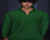 Green  sweater