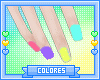 Nails Rainbow Cute