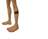 'SAGE' LEG TATTOO