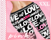 PINK-PINK LOVE XXL
