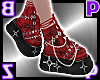 Dream Noir Boots/Red