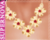 SN. Flower GR Necklace