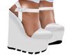 Faded White Wedges