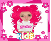 Hair  Kids Pink