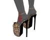 Cheetah Heel Red Tattoo