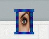 picture frame with eye