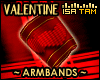 !T Valentine Armbands