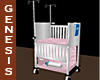 Peds Hospital Crib Pink