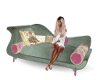 Shabby Chic Cuddle Sofa