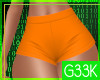 [G] Booty Shorts Orange