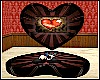 Black Heart Animated Bed