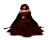 long red dress & cloak