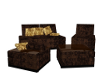 Chocolate Chat Sofa