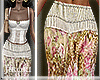 + anna,knit maxi skirt L