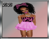{BB} Pink Leopard Bow