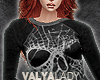 V| RV Black Skull