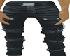 Jeans black chain