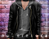 n| Leather Jacket Grey